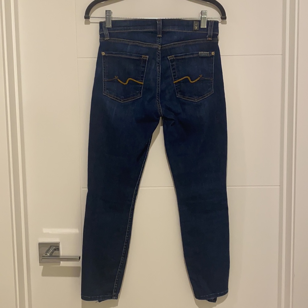 Like New, 7 For All Mankind, Gwenevere Skinny Jeans
